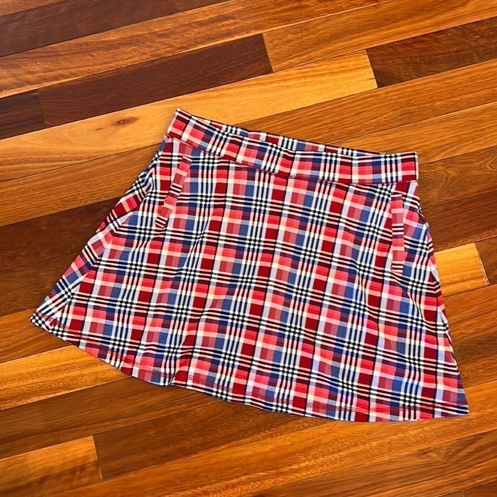 ⭐️ New Talbots Plaid Skort Size Large